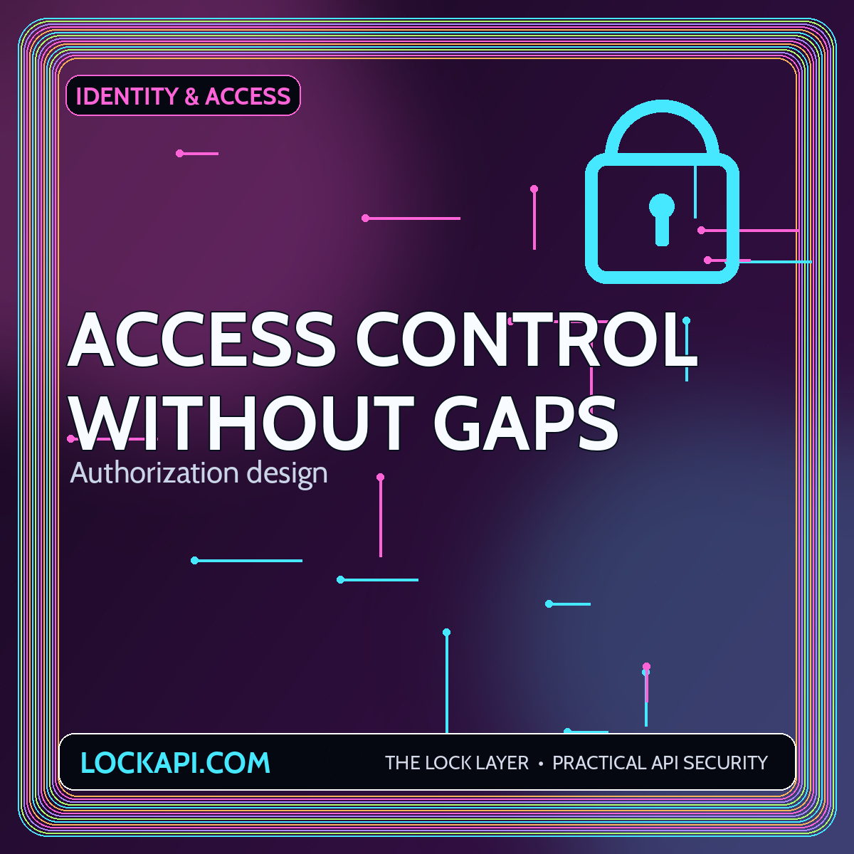 Access Control API Design: Authorization Without Hidden Gaps featured graphic